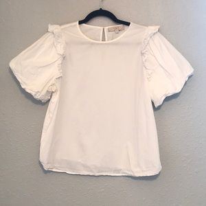 🌸 White Loft Blouse